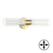 Dainolite Canada - Two Light Wall Sconce - Balbina - Aged Brass- Union Lighting Luminaires Decor
