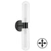 Dainolite Canada - Two Light Wall Sconce - Balbina - Matte Black- Union Lighting Luminaires Decor