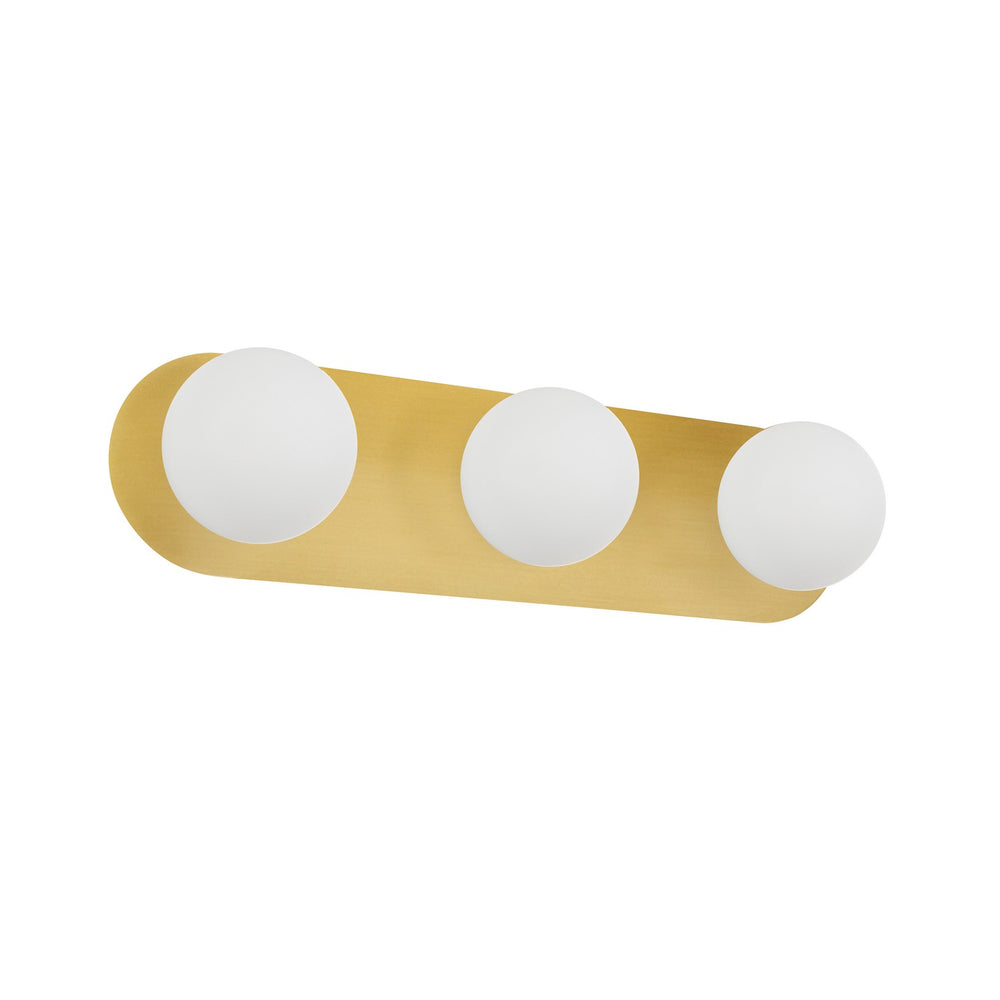 Dainolite Canada - Three Light Vanity - Burlat - White- Union Lighting Luminaires Decor