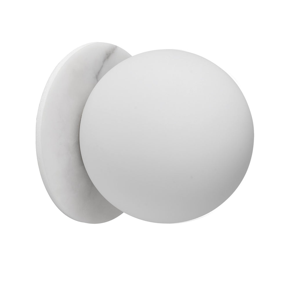 Dainolite Canada - One Light Wall Sconce - Burlat - White- Union Lighting Luminaires Decor