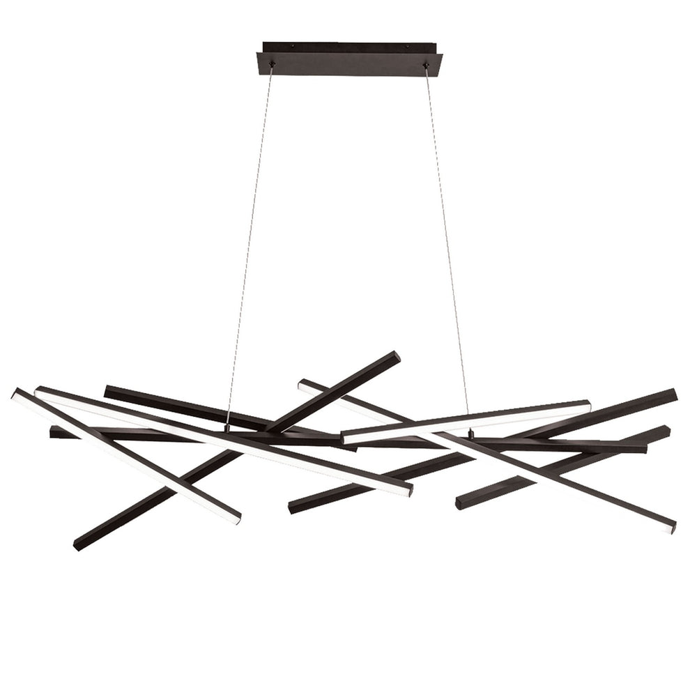 Dainolite Canada - LED Chandelier - Carly - Matte Black- Union Lighting Luminaires Decor
