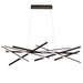 Dainolite Canada - LED Chandelier - Carly - Matte Black- Union Lighting Luminaires Decor