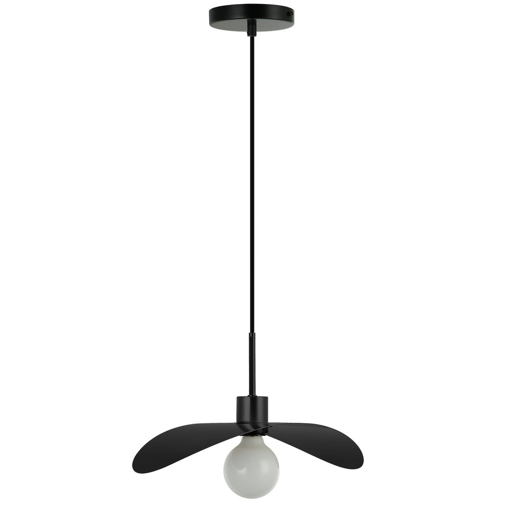 Dainolite Canada - One Light Pendant - Christobel - Matte Black- Union Lighting Luminaires Decor
