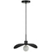 Dainolite Canada - One Light Pendant - Christobel - Matte Black- Union Lighting Luminaires Decor