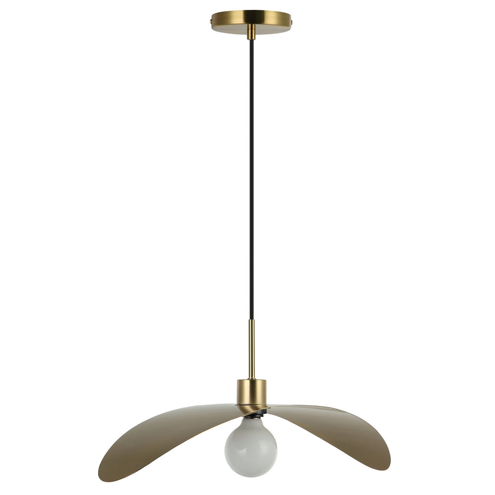 Dainolite Canada - One Light Pendant - Christobel - Aged Brass- Union Lighting Luminaires Decor