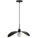 Dainolite Canada - One Light Pendant - Christobel - Matte Black- Union Lighting Luminaires Decor