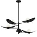 Dainolite Canada - Five Light Chandelier - Christobel - Matte Black- Union Lighting Luminaires Decor
