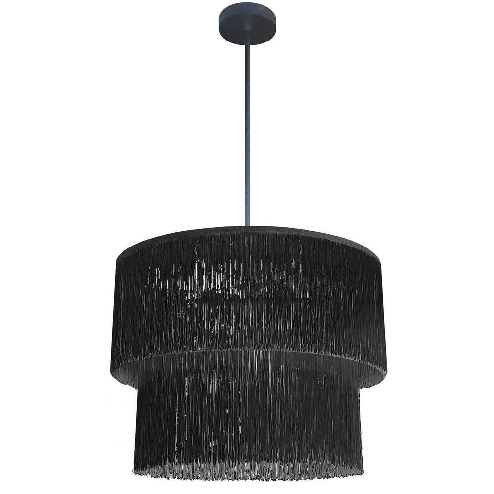 Dainolite Canada - Four Light Chandelier - Cadelaria - Black- Union Lighting Luminaires Decor