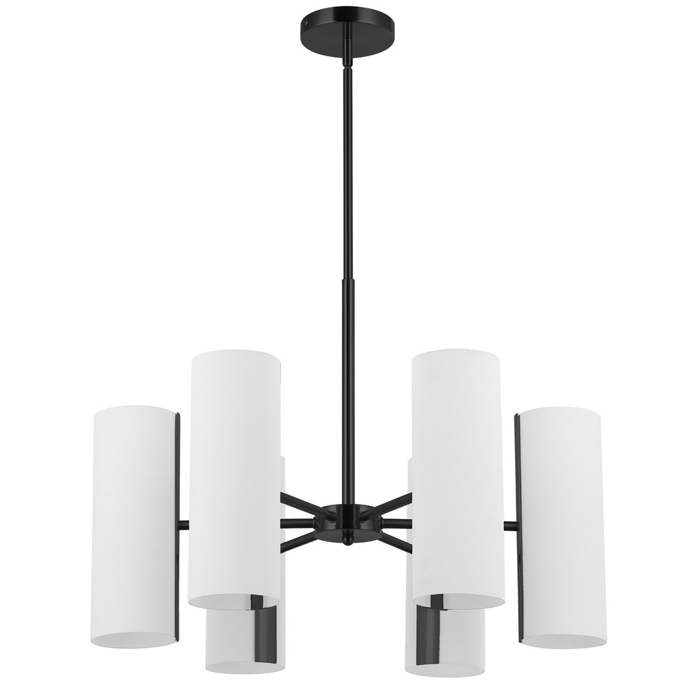 Dainolite Canada - Six Light Chandelier - Cleta - White- Union Lighting Luminaires Decor