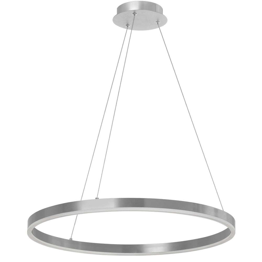 Dainolite Canada - LED Chandelier - Circulo - Silver- Union Lighting Luminaires Decor