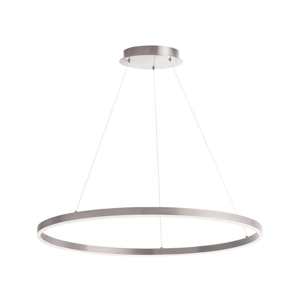 Dainolite Canada - LED Chandelier - Circulo - Silver- Union Lighting Luminaires Decor
