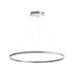 Dainolite Canada - LED Chandelier - Circulo - Silver- Union Lighting Luminaires Decor