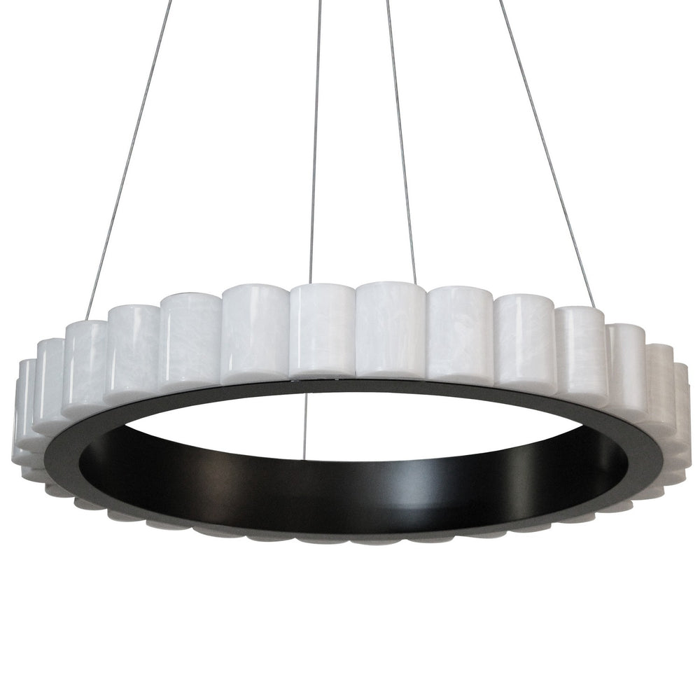 Dainolite Canada - LED Chandelier - Celeste - Alabaster- Union Lighting Luminaires Decor
