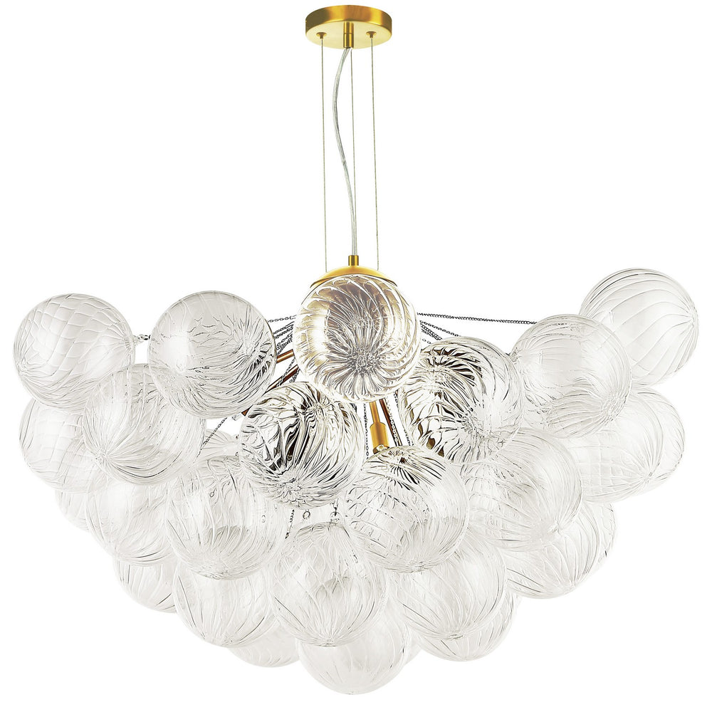 Dainolite Canada - 12 Light Chandelier - Charlize - Clear- Union Lighting Luminaires Decor