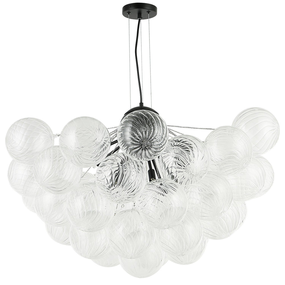 Dainolite Canada - 12 Light Chandelier - Charlize - Clear- Union Lighting Luminaires Decor