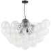 Dainolite Canada - 12 Light Chandelier - Charlize - Clear- Union Lighting Luminaires Decor