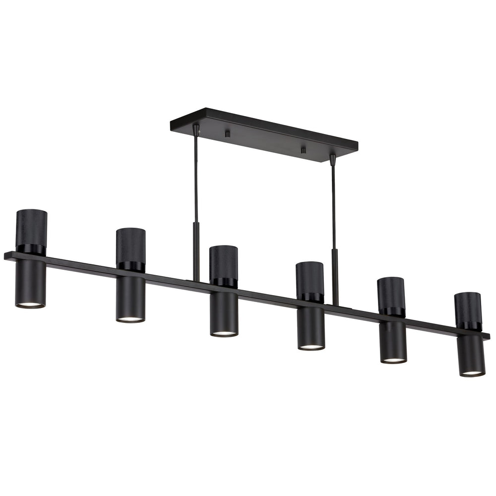 Dainolite Canada - 12 Light Chandelier - Cerelia - Matte Black- Union Lighting Luminaires Decor