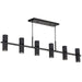 Dainolite Canada - 12 Light Chandelier - Cerelia - Matte Black- Union Lighting Luminaires Decor