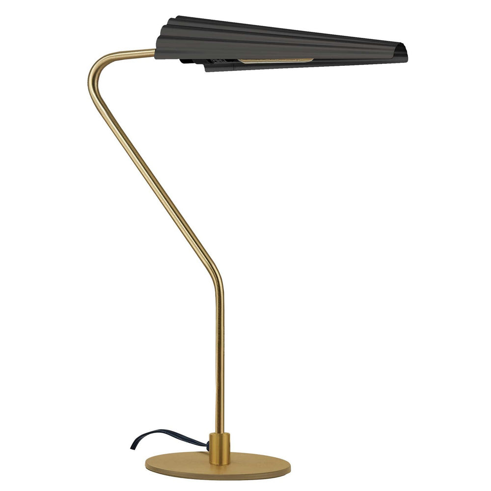 Dainolite Canada - One Light Table Lamp - Cassie - Aged Brass- Union Lighting Luminaires Decor