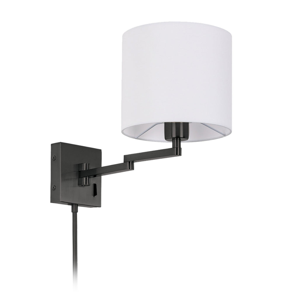 Dainolite Canada - One Light Wall Sconce - Matte Black- Union Lighting Luminaires Decor