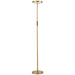 Dainolite Canada - LED Floor Lamp - Francine - Aged Brass- Union Lighting Luminaires Decor