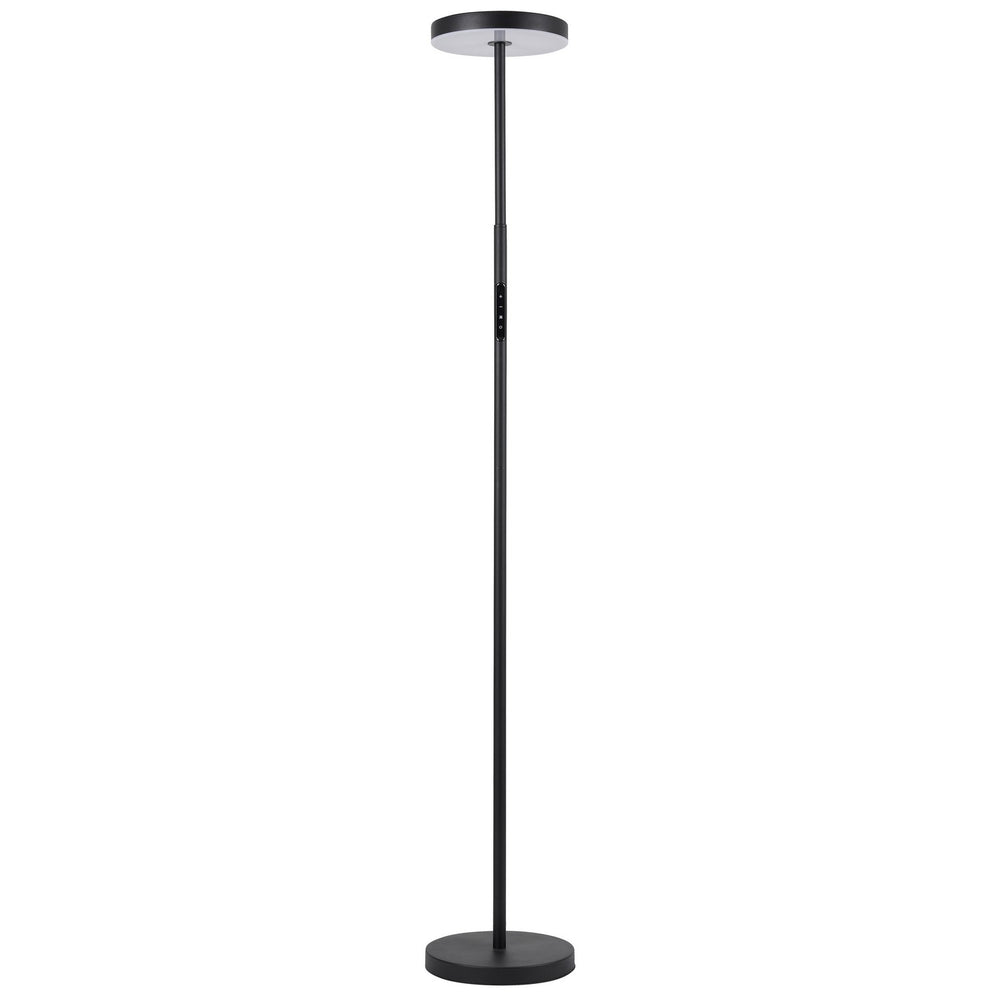 Dainolite Canada - LED Floor Lamp - Francine - Sandy Black- Union Lighting Luminaires Decor