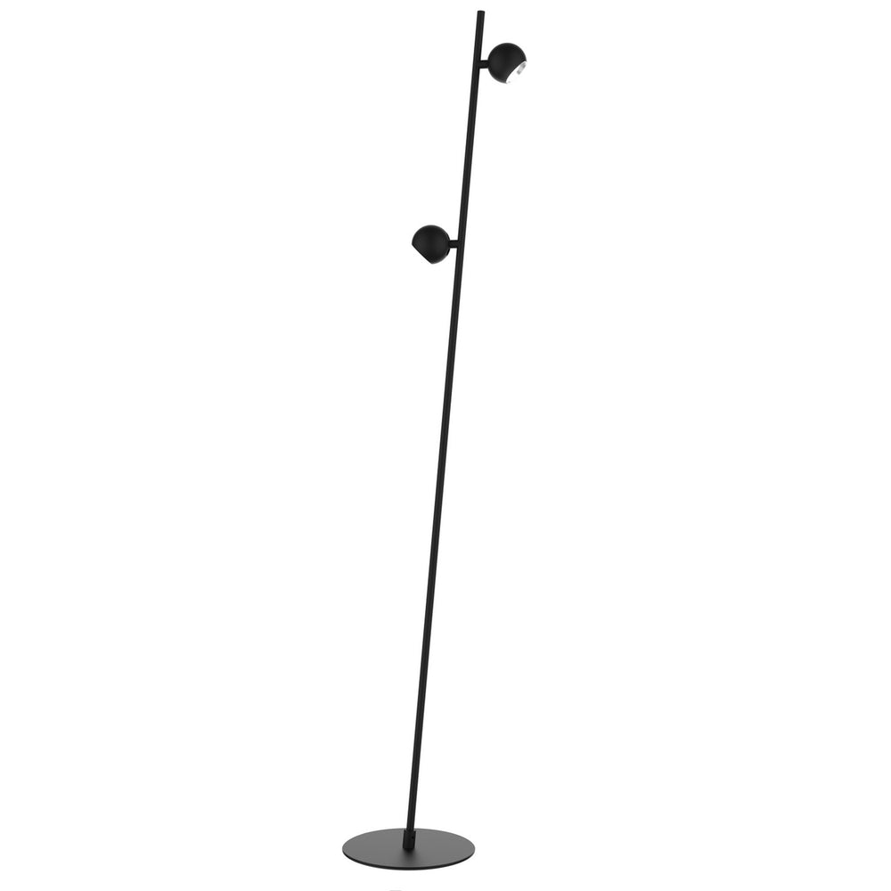 Dainolite Canada - LED Floor Lamp - Fernanda - Satin Black- Union Lighting Luminaires Decor