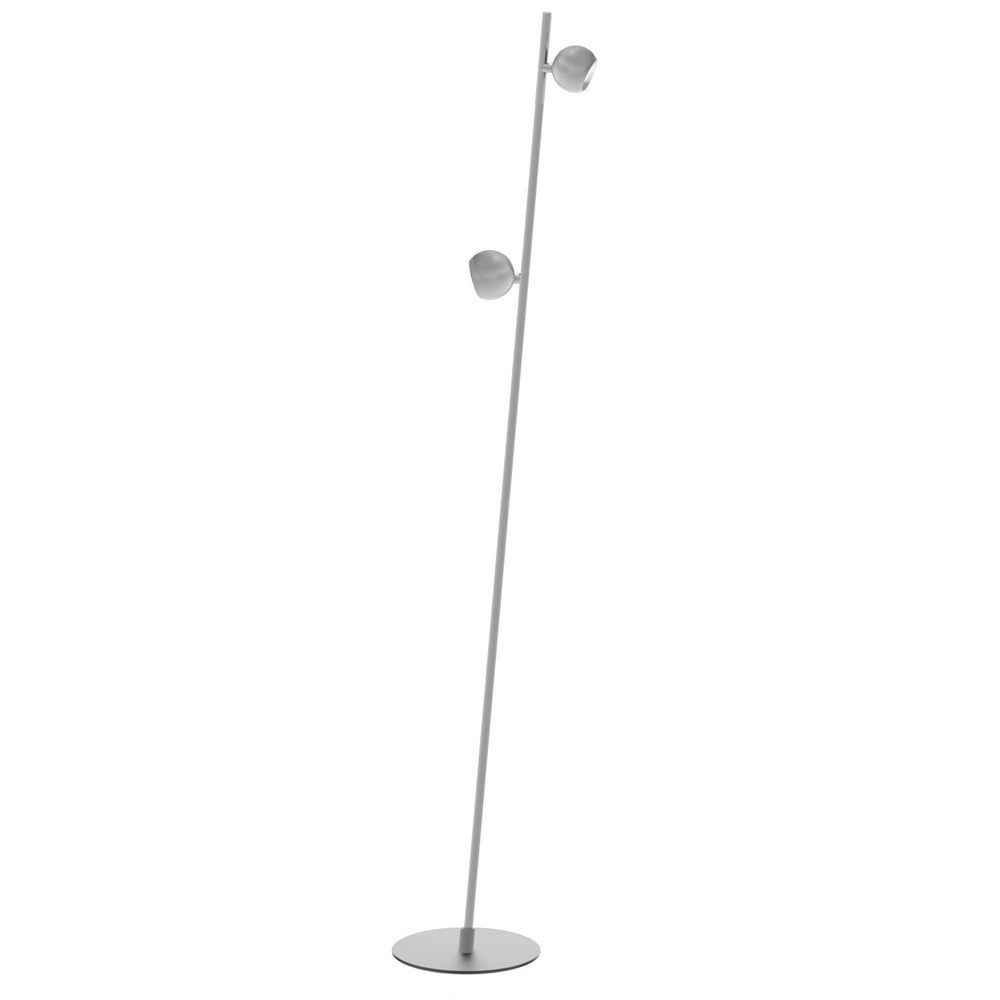 Dainolite Canada - LED Floor Lamp - Fernanda - Satin Nickel- Union Lighting Luminaires Decor