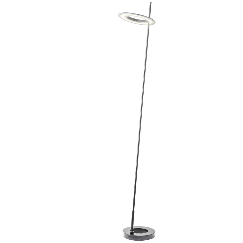 Dainolite Canada - LED Floor Lamp - Finley - Satin Chrome- Union Lighting Luminaires Decor
