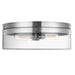 Dainolite Canada - Two Light Flush Mount - Fiona - Polished Chrome- Union Lighting Luminaires Decor