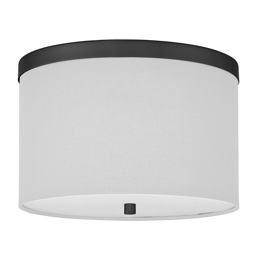 Dainolite Canada - Two Light Flush Mount - Frederica - White- Union Lighting Luminaires Decor