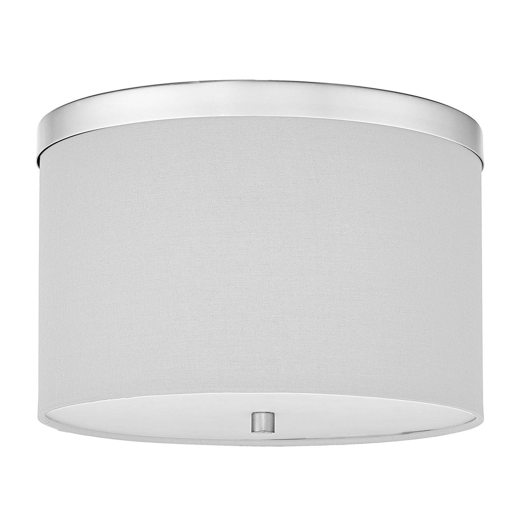 Dainolite Canada - Two Light Flush Mount - Frederica - White- Union Lighting Luminaires Decor