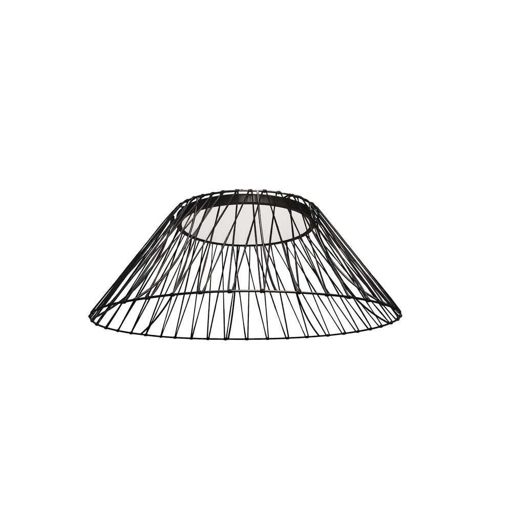Dainolite Canada - LED Flush Mount - Georgette - Black- Union Lighting Luminaires Decor