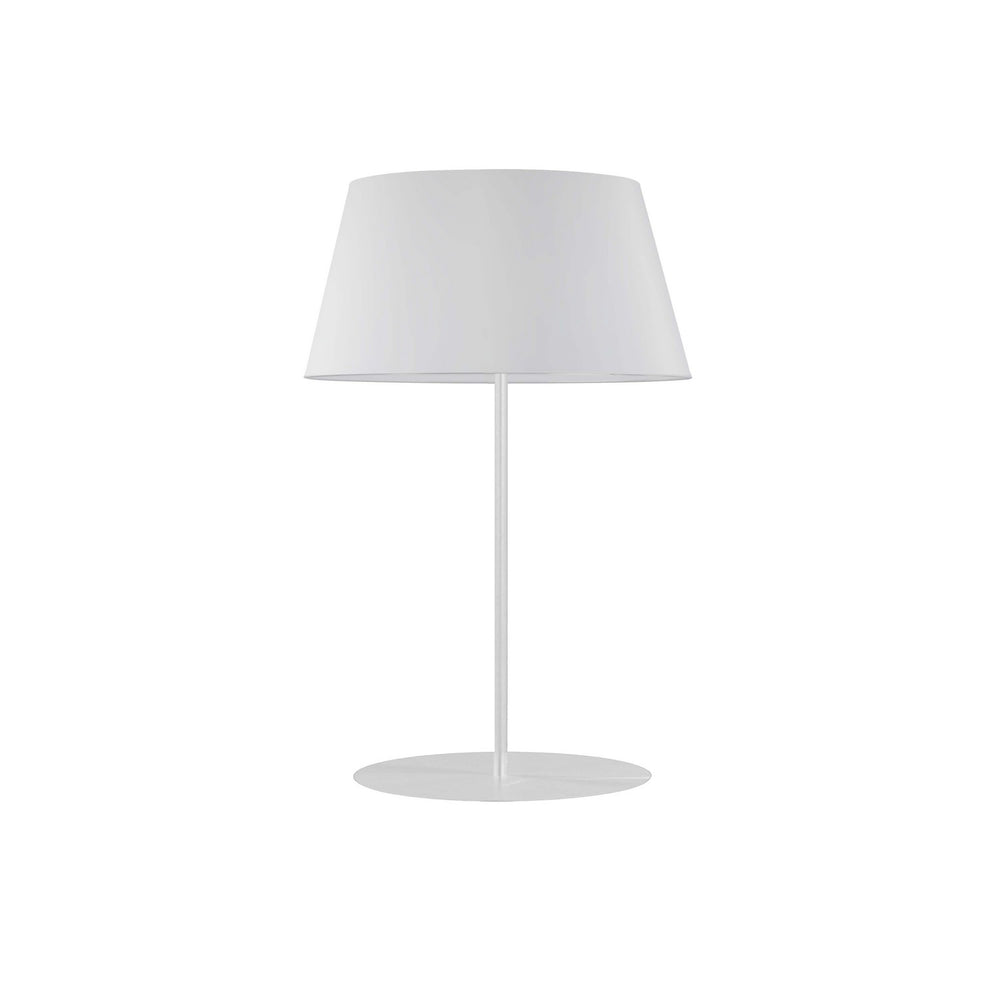 Dainolite Canada - One Light Table Lamp - Gretchen - Matte White- Union Lighting Luminaires Decor