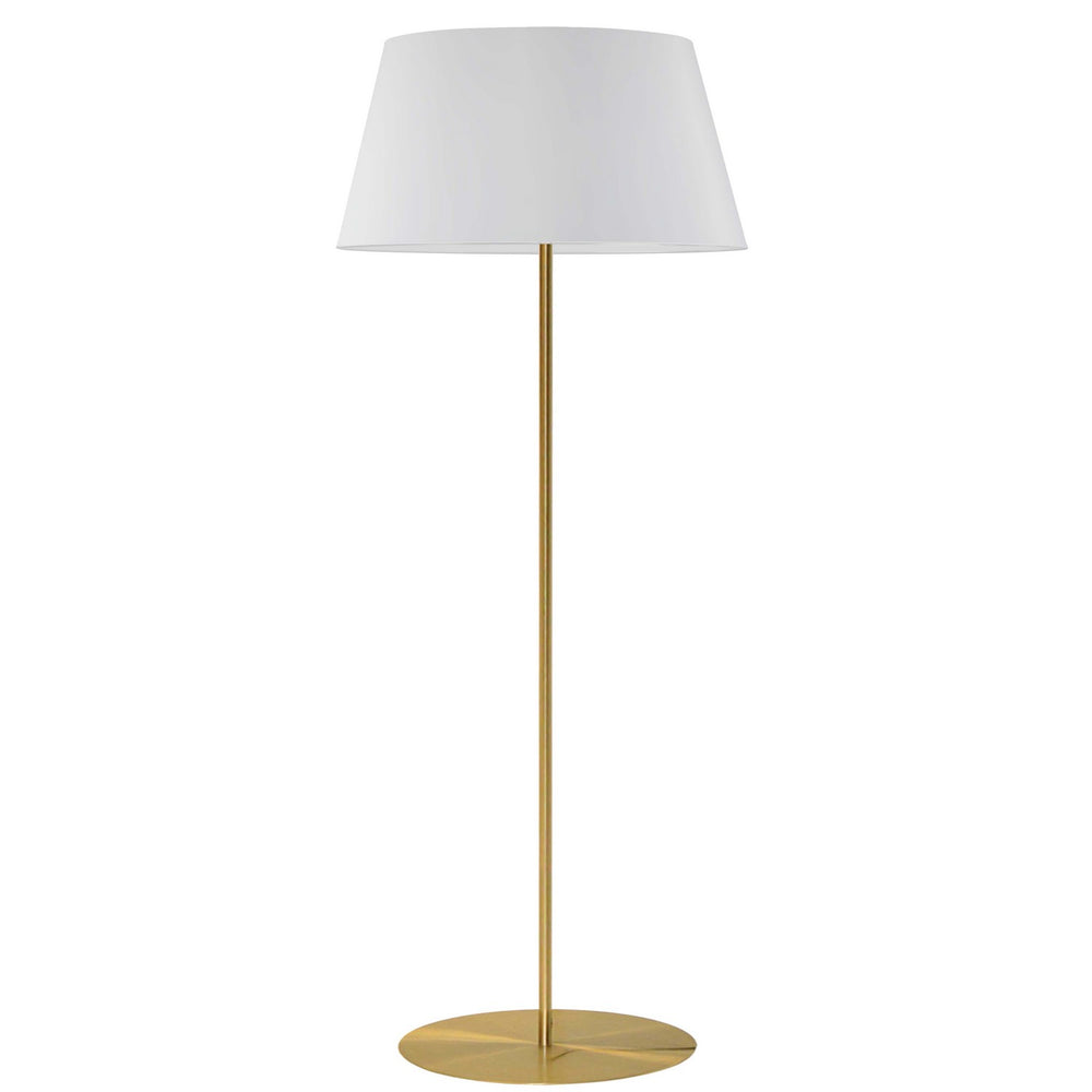 Dainolite Canada - One Light Floor Lamp - Gretchen - Aged Brass- Union Lighting Luminaires Decor