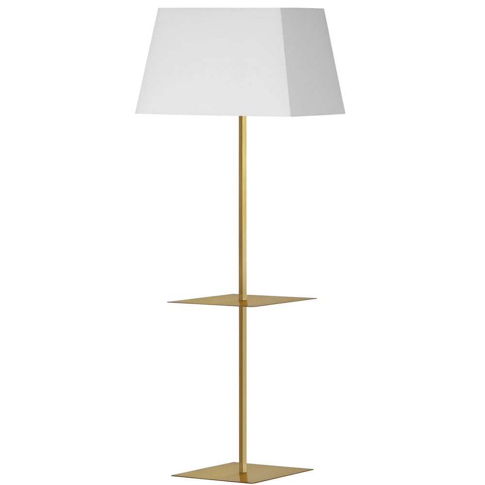 Dainolite Canada - One Light Floor Lamp - Gretchen - Aged Brass- Union Lighting Luminaires Decor