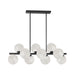 Dainolite Canada - Ten Light Pendant - Giovanna - Alabaster- Union Lighting Luminaires Decor