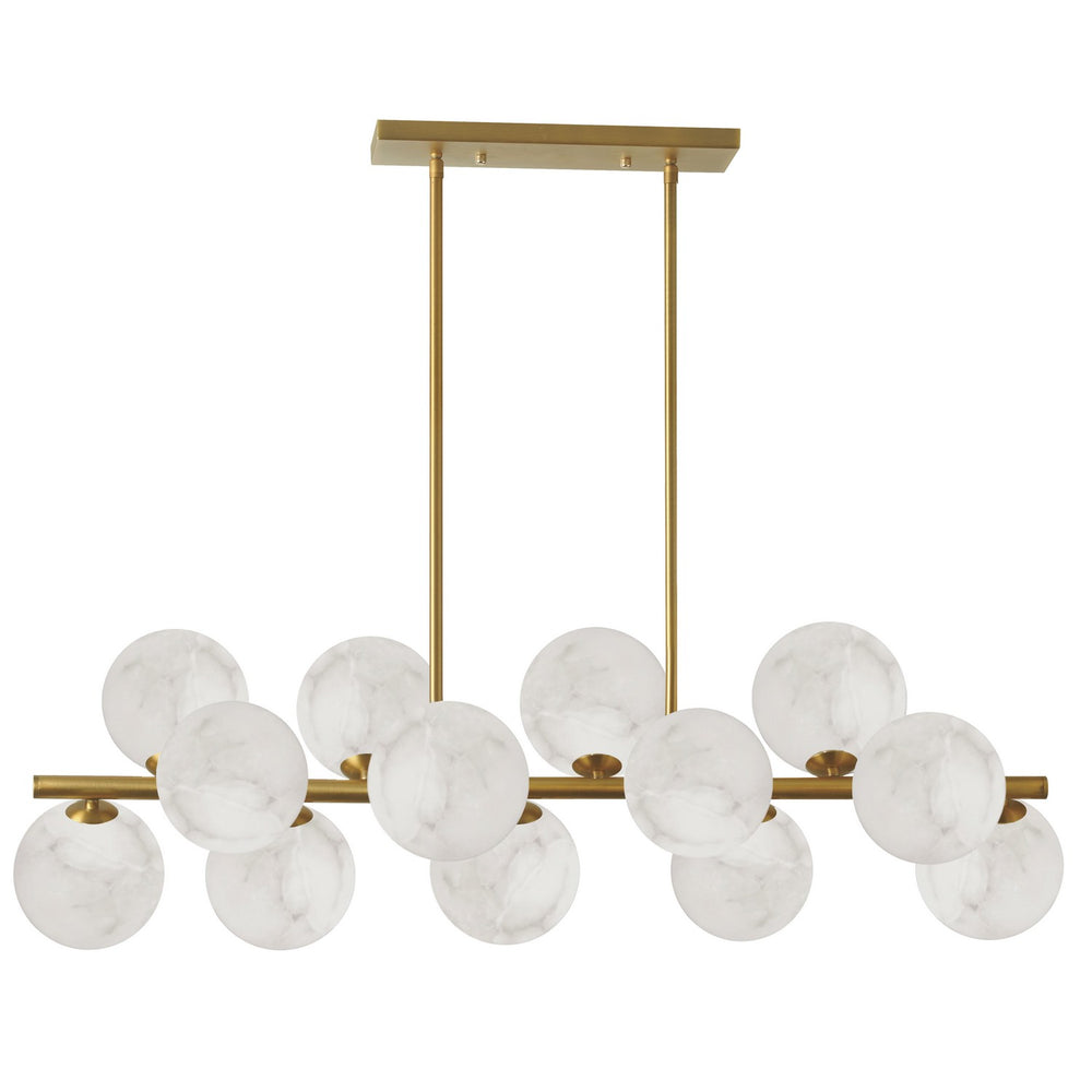Dainolite Canada - 13 Light Pendant - Giovanna - Alabaster- Union Lighting Luminaires Decor