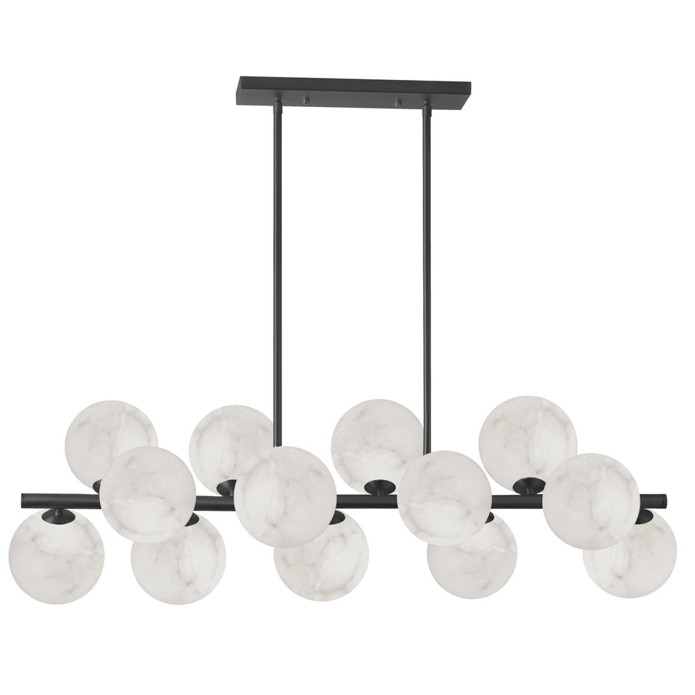 Dainolite Canada - 13 Light Pendant - Giovanna - Alabaster- Union Lighting Luminaires Decor