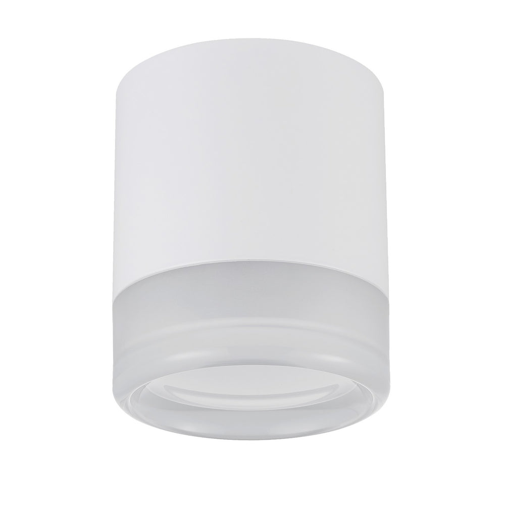 Dainolite Canada - LED Flush Mount - Lucia - Matte White- Union Lighting Luminaires Decor