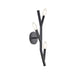 Dainolite Canada - Three Light Wall Sconce - Morgan - Matte Black- Union Lighting Luminaires Decor