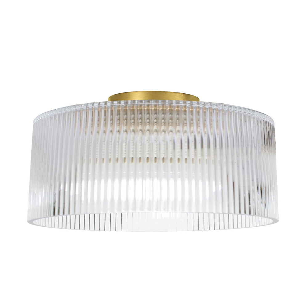 Dainolite Canada - One Light Flush Mount - Nadine - Clear- Union Lighting Luminaires Decor