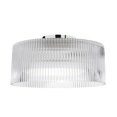 Dainolite Canada - One Light Flush Mount - Nadine - Clear- Union Lighting Luminaires Decor