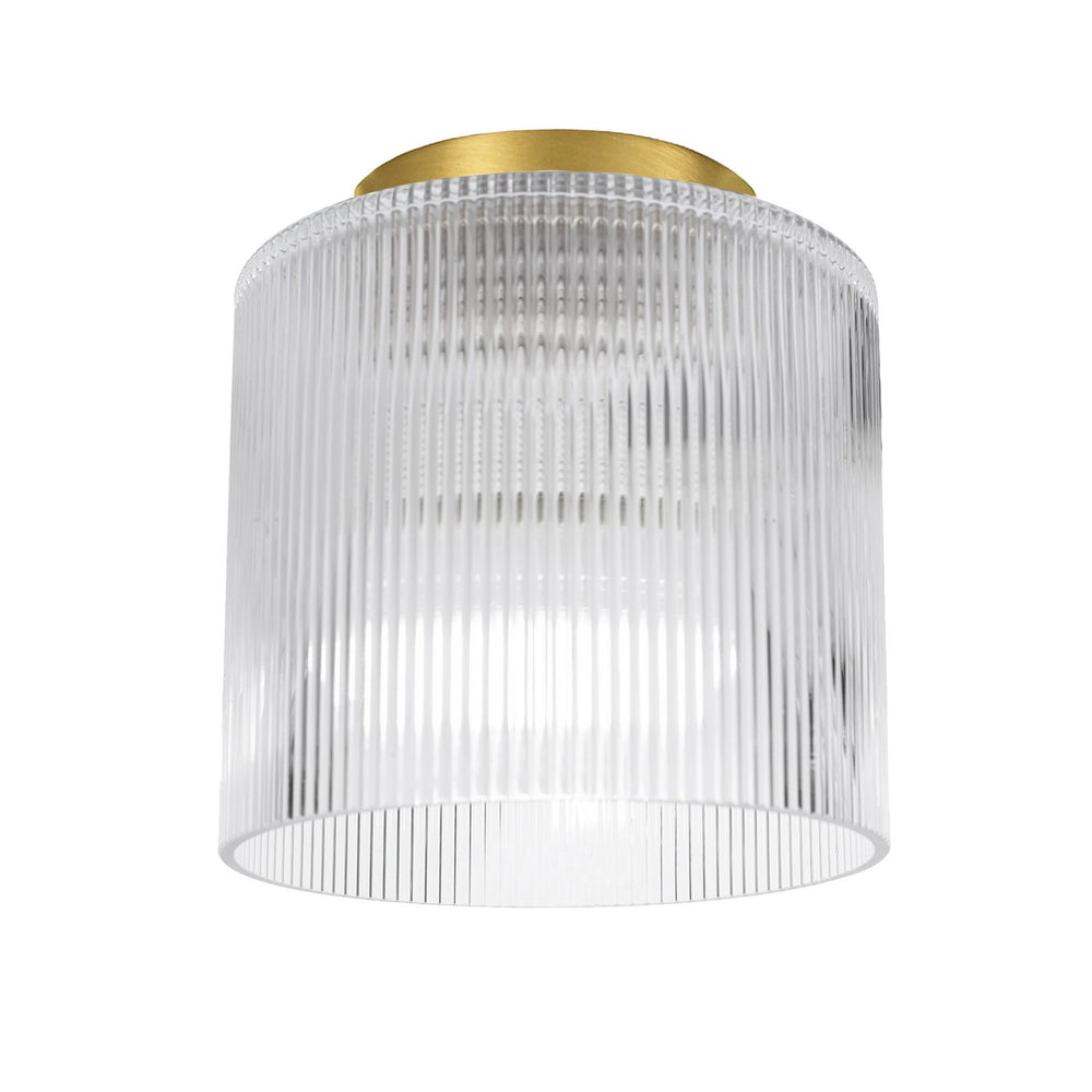 Dainolite Canada - One Light Flush Mount - Nadine - Clear- Union Lighting Luminaires Decor