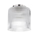 Dainolite Canada - One Light Flush Mount - Nadine - Clear- Union Lighting Luminaires Decor