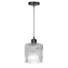 Dainolite Canada - One Light Pendant - Nadine - Clear- Union Lighting Luminaires Decor
