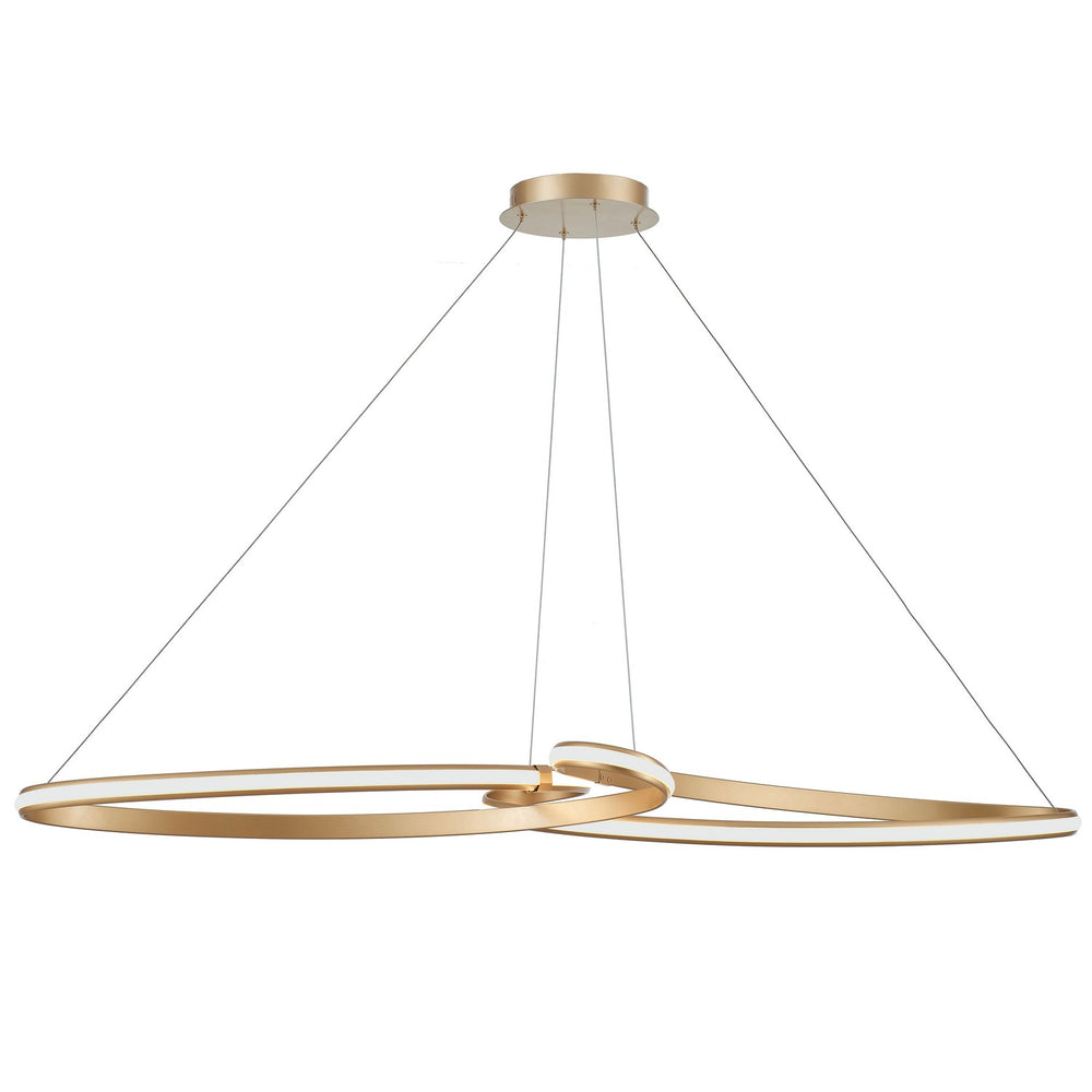 Dainolite Canada - LED Pendant - Nola - Aged Brass- Union Lighting Luminaires Decor