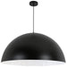 Dainolite Canada - One Light Pendant - Ofelia - Matte Black- Union Lighting Luminaires Decor
