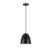 Dainolite Canada - One Light Pendant - Ofelia - Matte Black- Union Lighting Luminaires Decor