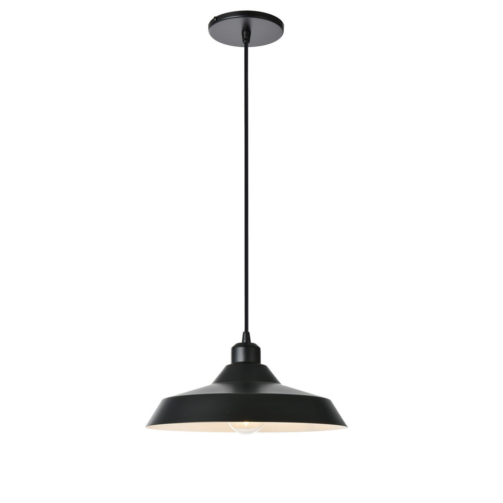Dainolite Canada - One Light Pendant - Olya - Matte Black- Union Lighting Luminaires Decor